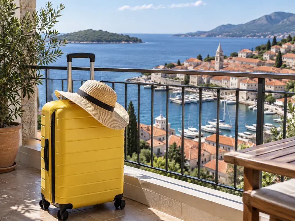 Ilustrativna, AI generirana fotografija za Turizam, putovanja i smještaj